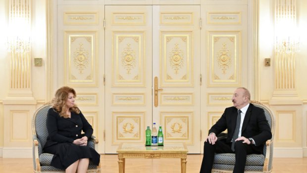 İlham Əliyev Bolqarıstan Prezidenti ilə görüşdü - FOTO