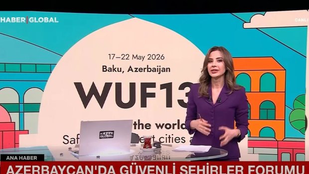 "Haber Global" Bakıda keçirilən WUF13-ün ilk günündən süjet hazırladı - VİDEO