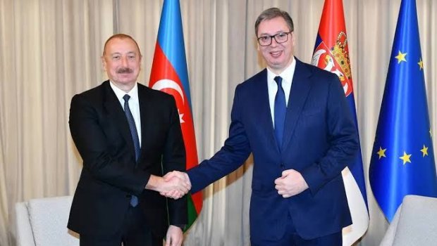 Vuçiç: "Prezident İlham Əliyev Serbiyanın böyük dostudur" - FOTO