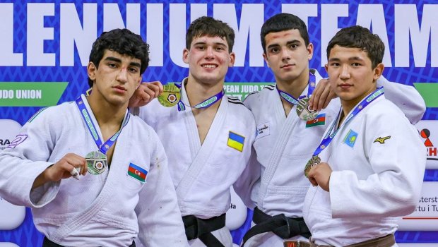 Cüdoçularımız Avropa Kubokunda daha 5 medal qazandı - FOTO