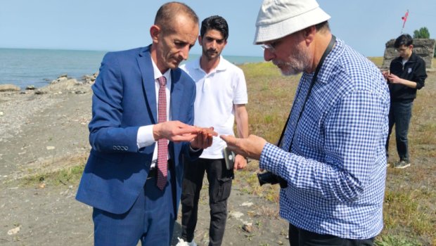 Xəzərin Lənkəran sahillərində Orta əsrlərə aid yaşayış məskəni TAPILDI &ndash; FOTO