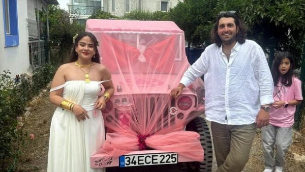 Dünyada bu maşından iki dənədir &ndash; Birini nişanlısına hədiyyə etdi &ndash; FOTO