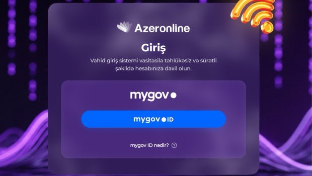 &ldquo;Azeronline&rdquo; &ldquo;mygov ID&rdquo; platformasına inteqrasiya olunan ilk provayder oldu
