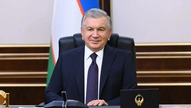 Mirziyoyev Bakı səfərindən paylaşım etdi &ndash; VİDEO