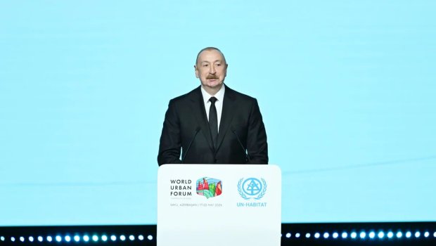 Prezident WUF13 iştirakçılarına &ldquo;Sea Breeze&rdquo;ə getməyi TÖVSİYƏ ETDİ &ndash; VİDEO