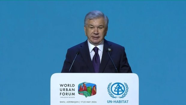 Şavkat Mirziyoyev: &ldquo;İlham Əliyevin rəhbərliyi ilə Azərbaycan sürətli inkişaf yolu keçir&rdquo;