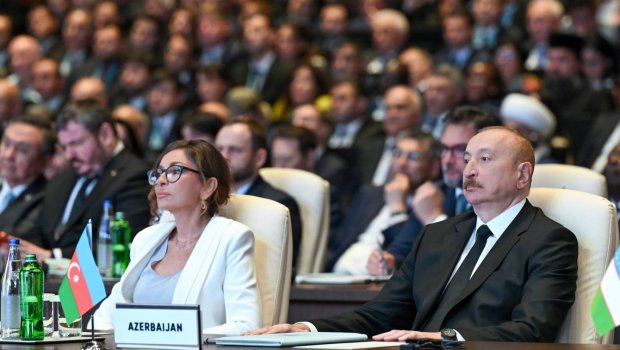 Prezident və birinci xanım WUF13-ün açılış mərasimində - FOTO 