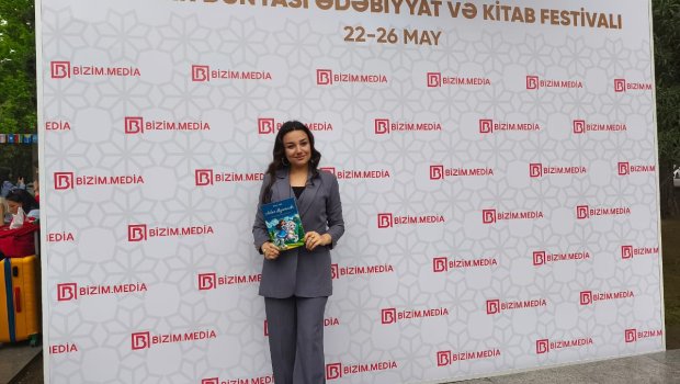 Fidan Türkün &ldquo;Atlar diyarında&rdquo; nağılı kiçik oxucularla görüşə gəldi - FOTO