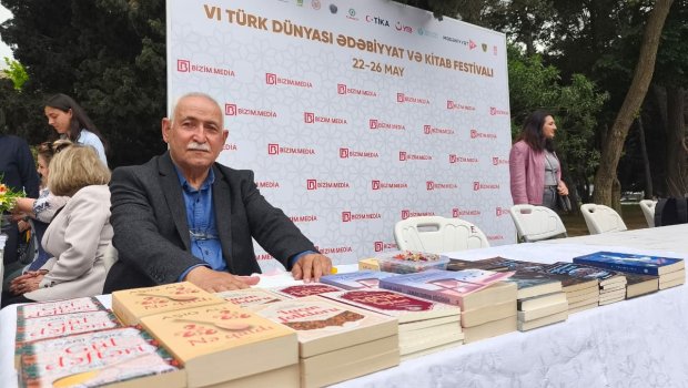 Yazıçı İlham Qəhrəmanın folklor nümunələri təqdim olundu - FOTO