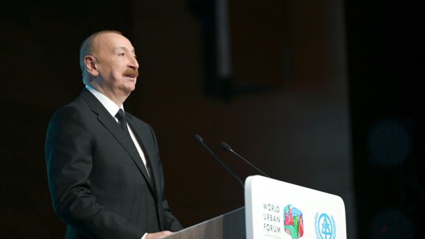 İlham Əliyev WUF13-ün bütün iştirakçılarını uğurlu tədbir münasibətilə təbrik edib