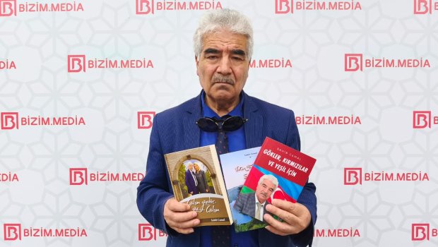 Şair-yazıçı Sahib Camalın kitabları maraqla qarşılandı - FOTO