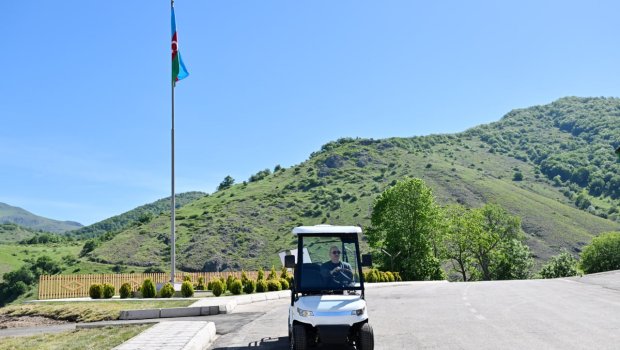 Bu kənddə də Bayraq meydanı yaradılıb