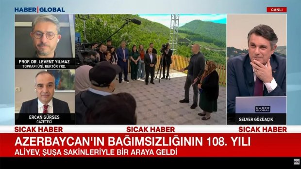 "Haber Global" Prezidentin Müstəqillik Günündə Şuşaya səfərini işıqlandırdı - VİDEO