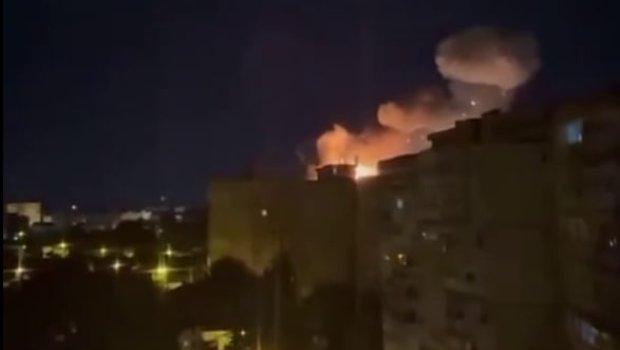 Rusiyadan Rumıniyaya PUA hücumu &ndash; Yaralılar var &ndash; ANBAAN VİDEO