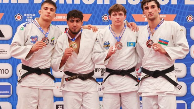 Cüdo millimiz Avropa Kubokunu 5 medalla tamamladı