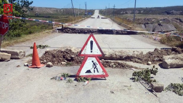 Siyəzəndə Ataçay üzərindəki körpü uçdu: Sakinlər çətinliklə üzləşib &ndash; TƏFƏRRÜAT &ndash; FOTO/VİDEO