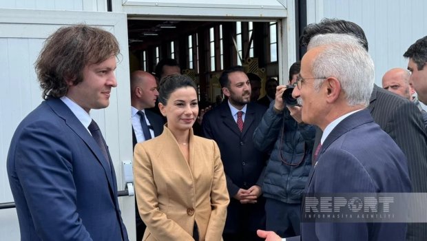 BTQ dəmir yolu xəttinin modernləşdirilmədən sonra açılış mərasimi keçirilir &ndash; FOTO