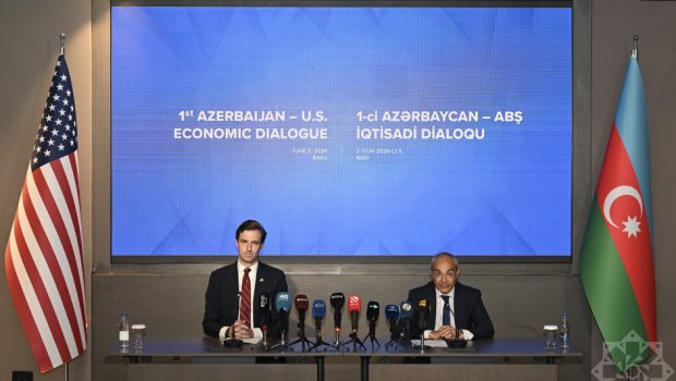 Azərbaycan-ABŞ İqtisadi Dialoqunun ilk iclası keçirildi &ndash; FOTO