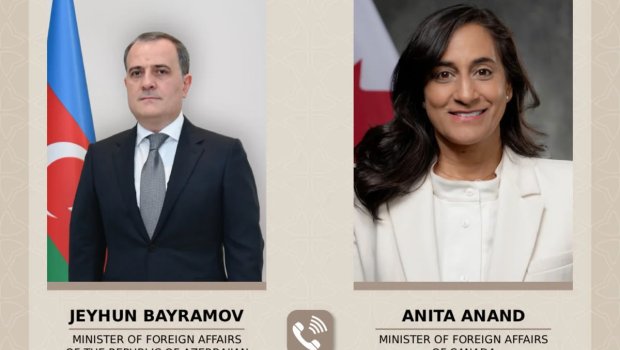 Nazir kanadalı həmkarı ilə Ermənistanla sülh prosesini müzakirə etdi
