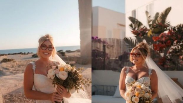 Model özü ilə evləndi - Toyuna 50 min dollar xərclədi - FOTO