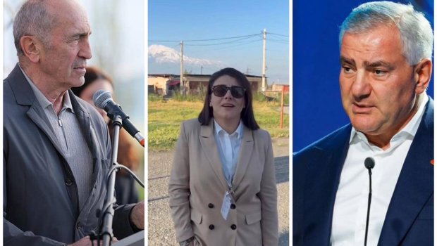 Köçəryanın mitinqində çıxış edən Arsine Minasyan "Sükut günü" qaydasını pozdu