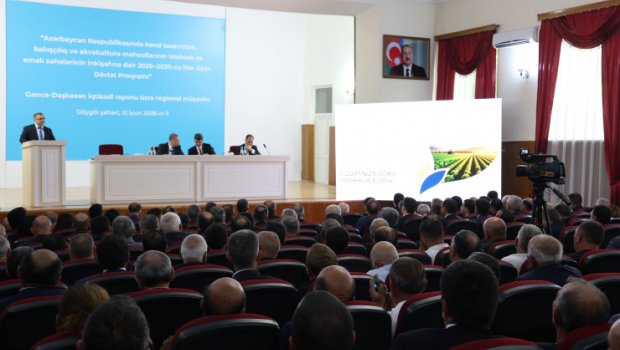 Göygöldə aqrar sahədə yeni Dövlət Proqramının müzakirəsi ilə bağlı regional müşavirə keçirildi - FOTO
