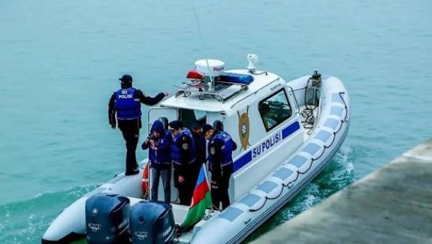 Su polisi Hövsanda qanunsuz balıq ovu ilə məşğul olan şəxsi saxlayıb