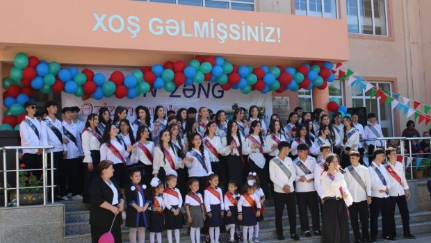 Qusarın ümumtəhsil məktəblərində &ldquo;son zəng&rdquo; çalındı - FOTOLAR