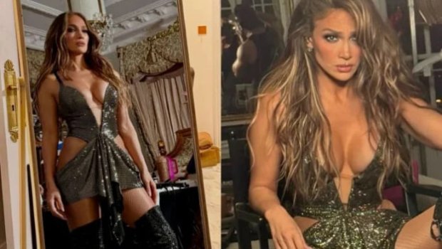 Cennifer Lopez libası ilə hər kəsi heyran etdi - FOTO
