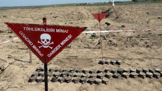 Ötən həftə nə qədər ərazi minalardan təmizlənib?