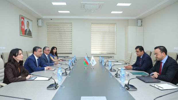MEDİA-da İƏT-in Xəbər Agentlikləri Birliyinin baş direktoru ilə görüş keçirildi &ndash; FOTO