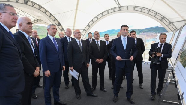 Rəsmilər Ağdərədə &ldquo;Dəmirli&rdquo; Filiz Emalı Kompleksində - FOTO