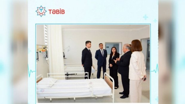 Yenidən qurulan Ağciyər Xəstəlikləri Xəstəxanasının açılışı oldu - FOTO