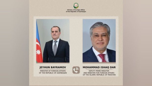 Ceyhun Bayramov ilə İshaq Dar arasında telefon danışığı oldu
