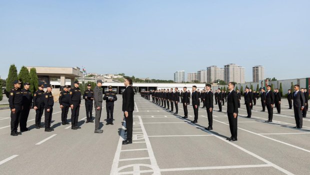 Vilayət Eyvazov sıra baxışı keçirdi &ndash; FOTO/VİDEO