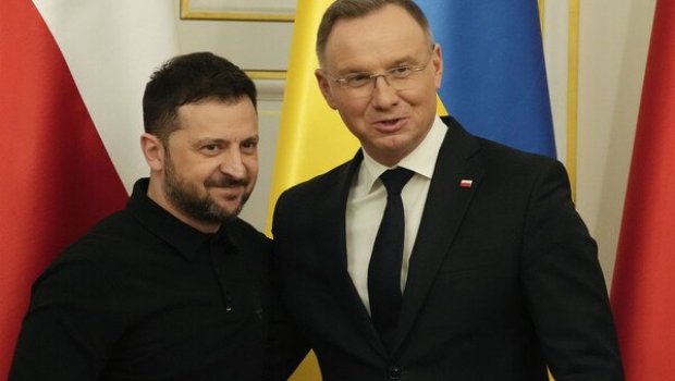 Polşa Prezidenti Zelenskini ölkənin ən ali mükafatından MƏHRTUM ETDİ