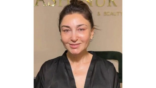 Əməkdar artist makiyajsız halını paylaşdı - VİDEO