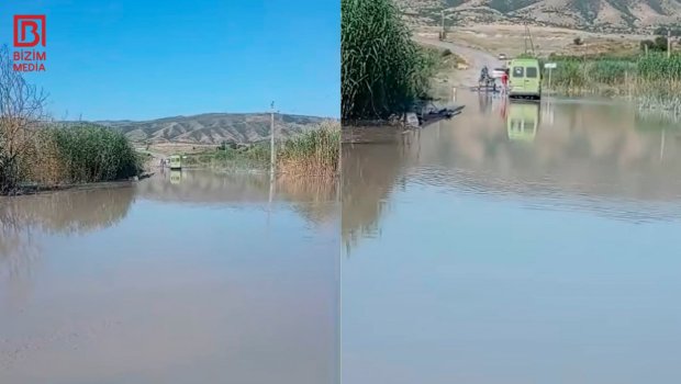 Şəkidə kəndi su basdı &ndash; Sakinlər köçürüləcək &ndash; FOTO