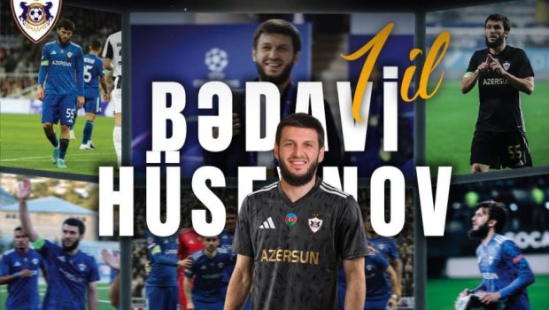 &ldquo;Qarabağ&rdquo; Bədavi Hüseynovla yeni müqavilə imzaladı