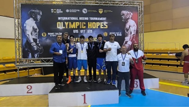 Boksçularımız "Olimpiya ümidləri" turnirində 12 medal qazandı