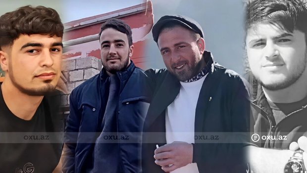 Mərdəkanda dənizdə batan şəxslərin FOTOLARI