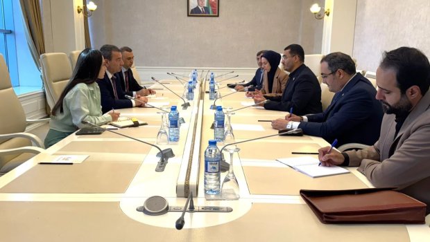 Oman Şura Məclisinin sədri Bakıda səfərdədir - FOTO