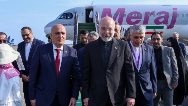 Qalibaf Azərbaycana gəldi - FOTO