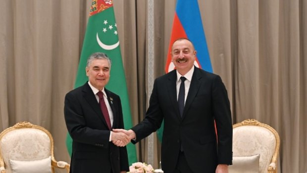 İlham Əliyevlə Qurbanqulu Berdiməhəmmədov telefonda DANIŞDI