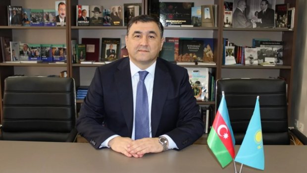 Səfirimiz Qazaxıstanın "Dostık" ordeni ilə təltif olundu