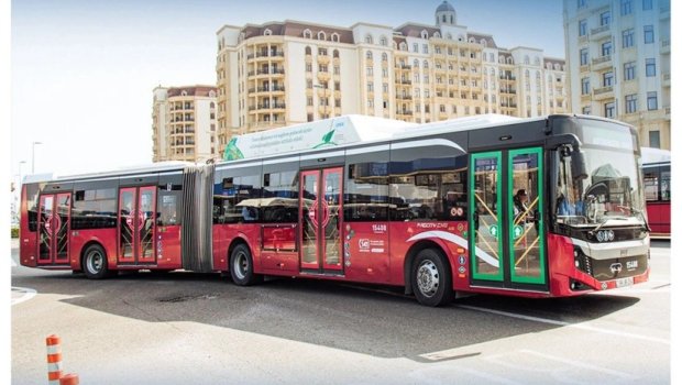 Bakıda daha iki marşrut xəttinin avtobusları YENİLƏNDİ