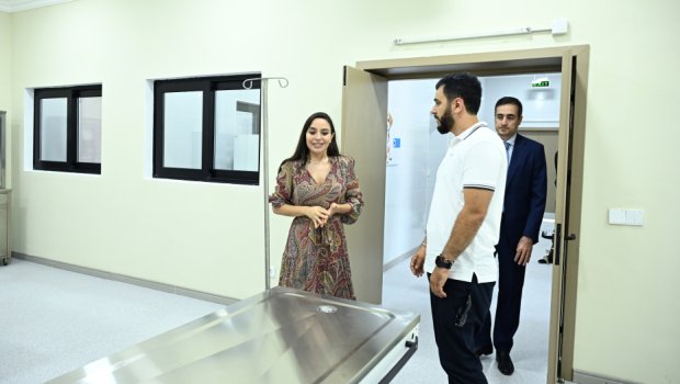 Leyla Əliyeva Yevlaxda daha bir açılışda &ndash; FOTO