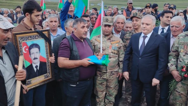 İtkin-şəhid Bahadur Kamalov Kəlbəcərdə dəfn edildi - FOTO