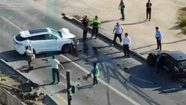 Səhər saatlarında Hövsanda ağır qəza: XƏSARƏT ALAN VAR &ndash; FOTO/VİDEO