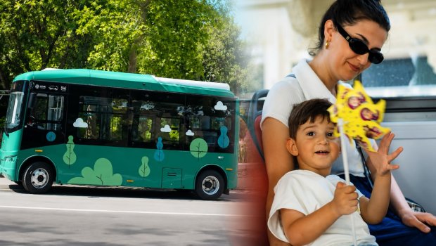 Bakıda ödənişsiz avtobuslar fəaliyyətə BAŞLADI &ndash; Hərəkət SXEMİ &ndash; FOTO